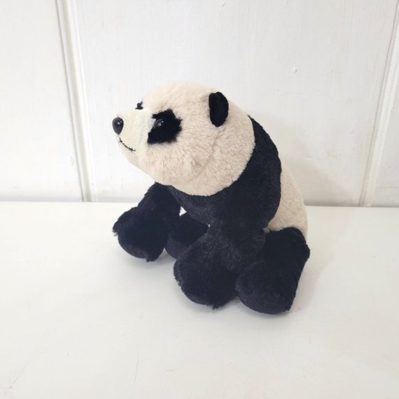 Wild Republic Small 6" Sitting Panda Bear - Picture 2 of 7